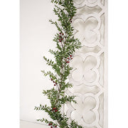 Lady Ruscus & Berries Garland - 6ft