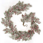 Frosted Pepper Berry and Pine Garland - 5ft