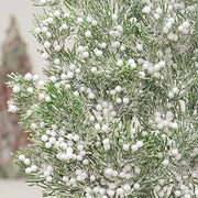 Frosted Snowberry and Pine Spray - 26"