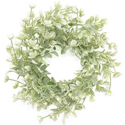 White Star Lavender Buds Candle Ring - 3.5"
