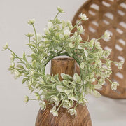 White Star Lavender Buds Candle Ring - 2.5"