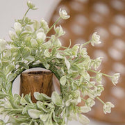 White Star Lavender Buds Candle Ring - 2.5"