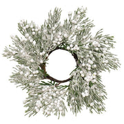 Frosted Snow Berry & Pine Ring - 2"
