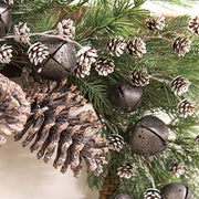Frosty Cheer Pine Wreath - 24"