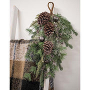 Frosty Cheer Pine Teardrop