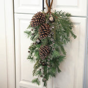 Frosty Cheer Pine Teardrop