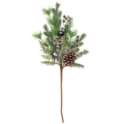 Frosty Cheer Pine Spray - 30"