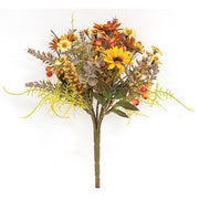 Harvest Daisy & Baby Eucalyptus Bush - 10"