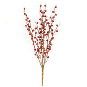 Burgundy Berries Bush - 16"