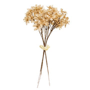 Golden Brushed Cosmos Bundle - 14" - Champagne