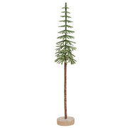 Sugar Plum Frosted Pine Tree - 10"H