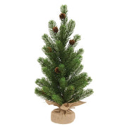 Soft Touch Balsam Fir Tree With Burlap Base - 18"H
