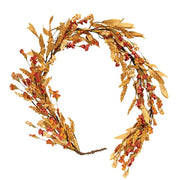 Fall Wildflowers and Heather Garland - 5 Ft.