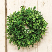 Evergreen Boxwood Wreath - 9"