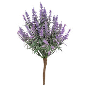 Flocked French Lavender Mini Bush - 9"