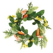 Spring Carrot Garden Wreath - 15"