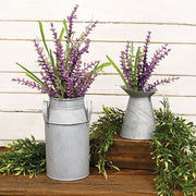 Millet Heather & Grass Bush - Purple - 24"