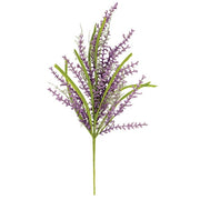 Millet Heather & Grass Bush - Purple - 24"