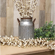 Cream Curly Q & Pip Berry Garland - 4ft