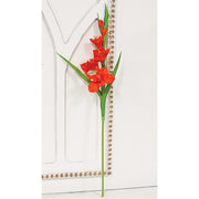 Coral Gladiolus Stem - 27"