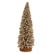 Champagne Gleam Bristle Tree - 10"