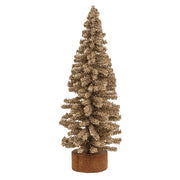 Champagne Gleam Bristle Tree - 8"