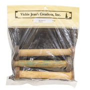 Antique Textile Spools - 8"H -  (Set of 3)