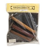 Antique Textile Spools - 10"H -  (Set of 3)