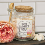 Birthday Cake Soy Gumdrop Melts Jar with Spoon