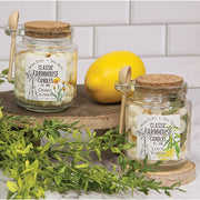 Lemon Verbena Soy Gumdrop Melts Jar with Spoon