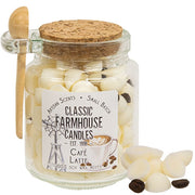 Cafe Latte Soy Gumdrop Melts Jar with Spoon