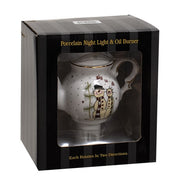 Porcelain Bless Us All Snowman Teapot Nightlight