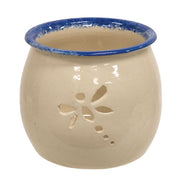 Stoneware Dragonfly Luminary