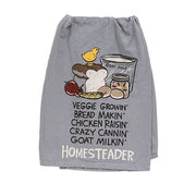 Homesteader Dish Towel - 28" Sq.
