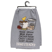 Homesteader Dish Towel - 28" Sq.