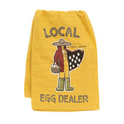 Local Egg Dealer Dish Towel - 29" Sq.