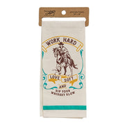 Work Hard Love Soft Dish Towel - 18"x28"