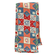 Land Of the Free Patchwork Kitchen Towel