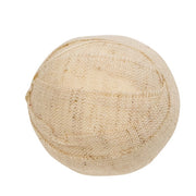 Natural Striped Rag Balls (Set of 12)