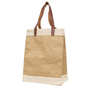 Burlap Tote Bag