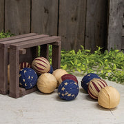 Americana Rag Balls (Set of 12)