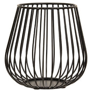 Black Wire Candle Holder - 6.5"H
