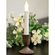 Gold Painted Cast Iron Taper Holder