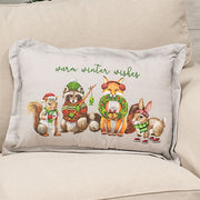 Woodland Winter Wishes Pillow