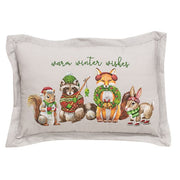 Woodland Winter Wishes Pillow