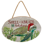 Christmas by the Sea Wooden Ornament  (3 Count Assortment)