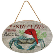 Christmas by the Sea Wooden Ornament  (3 Count Assortment)