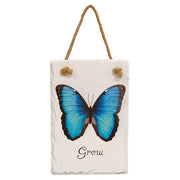 Butterfly Growth Painted Slate  (3 Count Assortment)