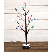 Snowy LED Tree with 20 Lights - 20"H