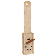 Rustic Wood Snowman Branch Box - 24.5"H